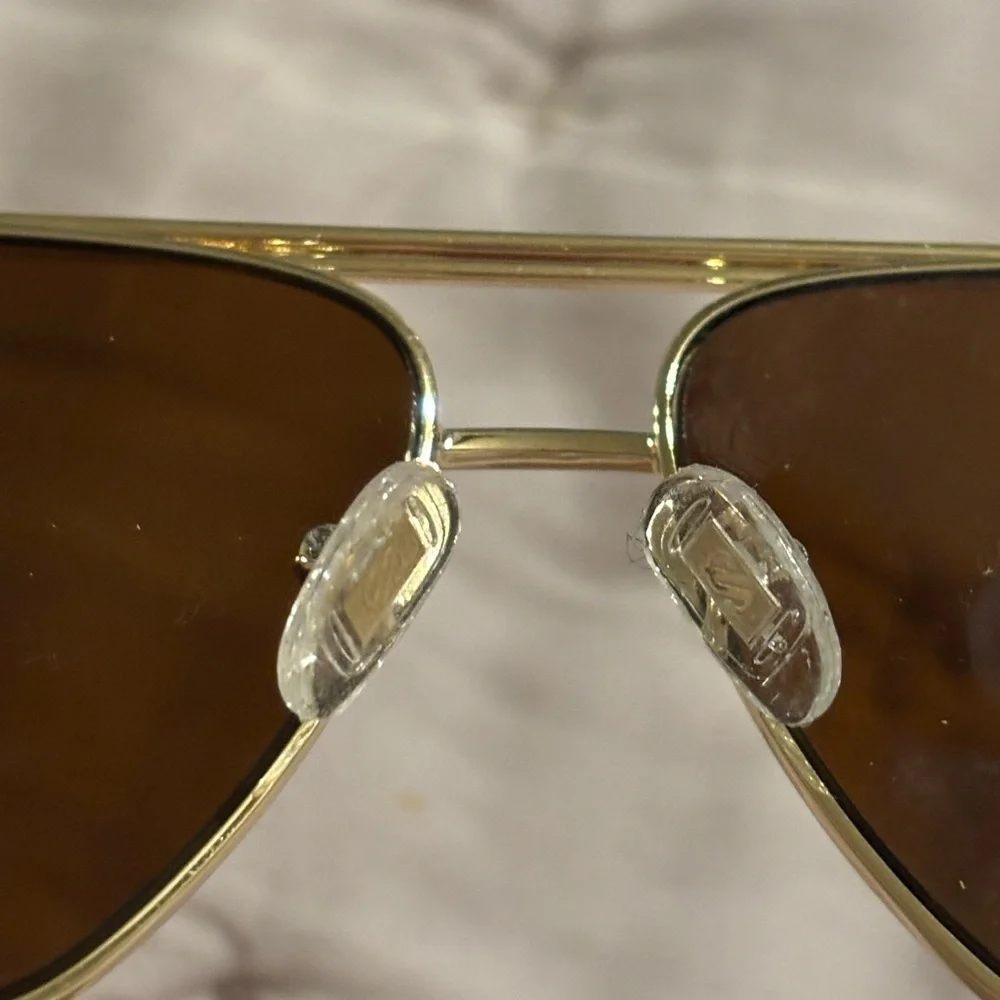 Sojos Chloe sunglasses Gold Frame Brown Lens never worn